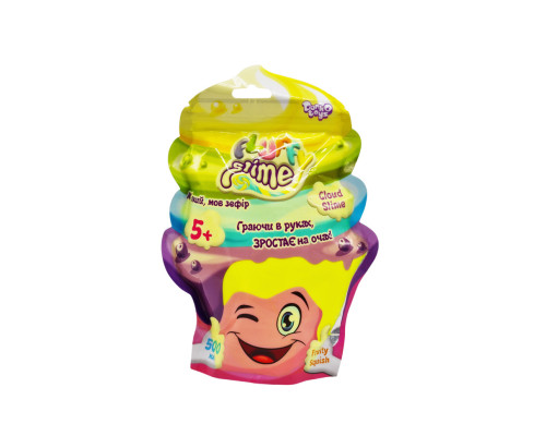 Вязкая масса "Fluffy Slime" FLS-02-01U упаковка 500 мл Желтый