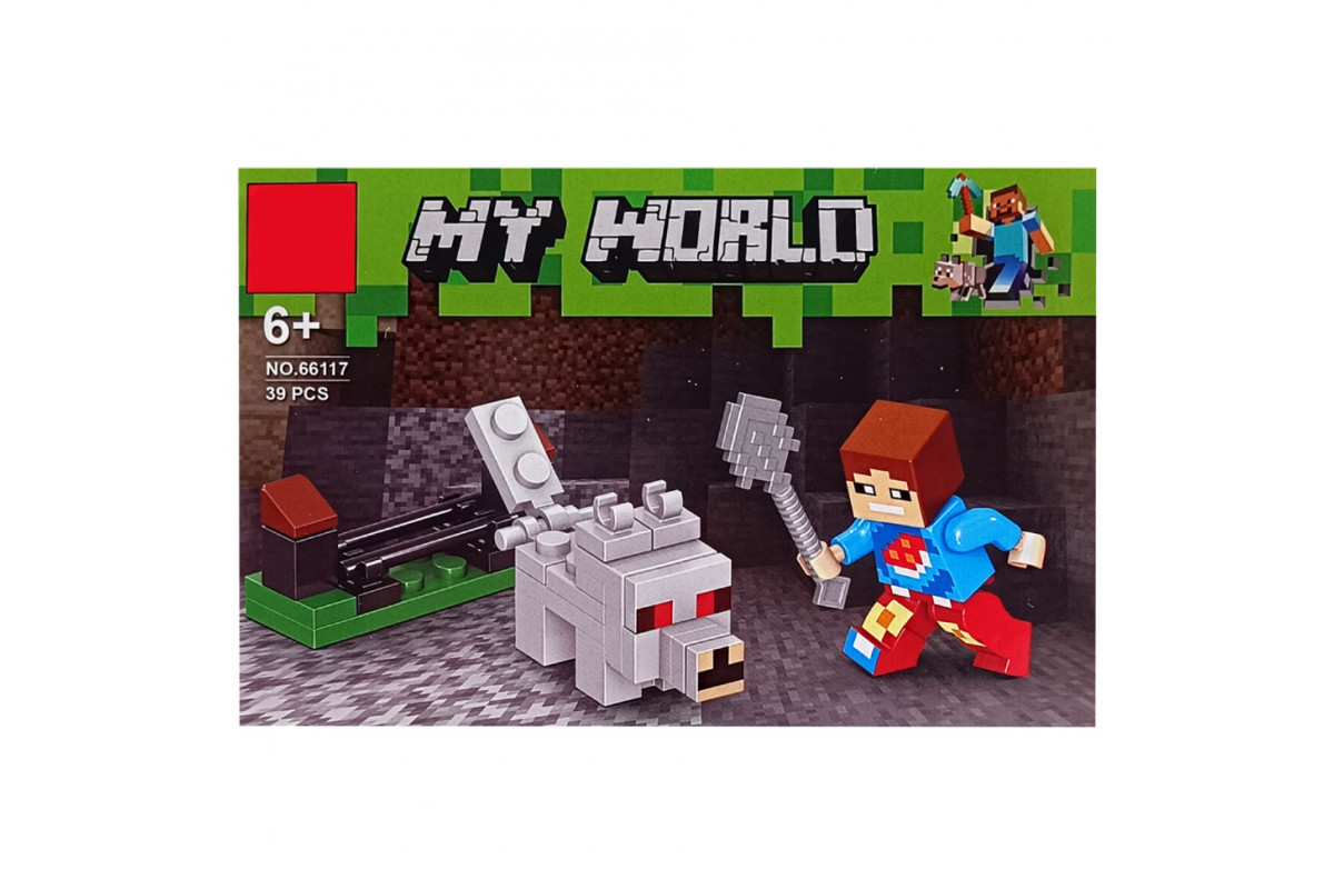 Конструктор дитячий "Minecraft" 66117-4, 38 деталей