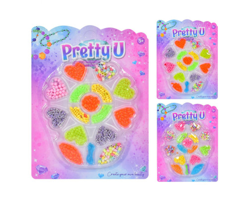 Набор для творчества Бисер M 5682 бусины, нитки