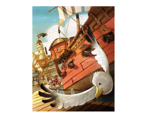 Дитяча книга. Банда піратів: Історія з діамантом 519006  укр. мовою