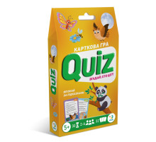 Настільна карткова гра для дітей "Вікторина: Вгадай: хто це?!" 301246