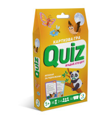 Настільна карткова гра для дітей "Вікторина: Вгадай: хто це?!" 301246