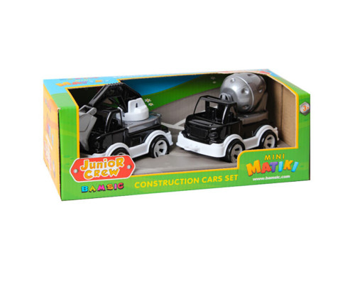 Игровой набор Бетономешалка и экскаватор "Mini Matiki" 002/14BMS(Black) подвижные элементы