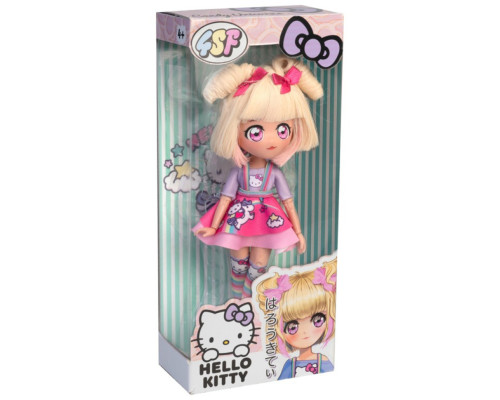 Дитяча лялька "Цукерка Єдиноріг" 4SF Manga Dolls HKTF0400 серії "Hello Kitty"