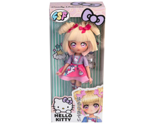Дитяча лялька "Цукерка Єдиноріг" 4SF Manga Dolls HKTF0400 серії "Hello Kitty"