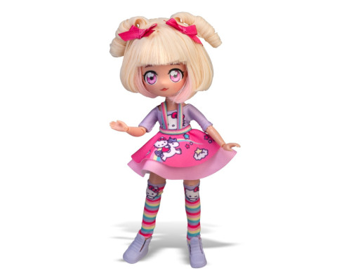 Дитяча лялька "Цукерка Єдиноріг" 4SF Manga Dolls HKTF0400 серії "Hello Kitty"