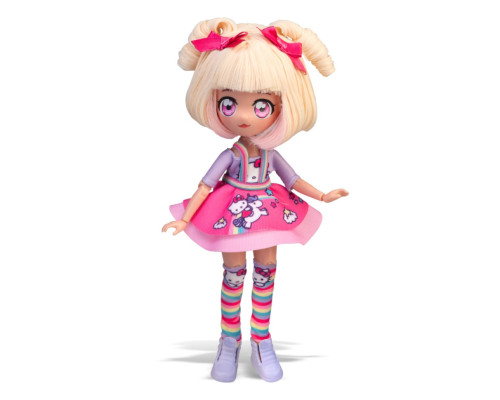 Дитяча лялька "Цукерка Єдиноріг" 4SF Manga Dolls HKTF0400 серії "Hello Kitty"