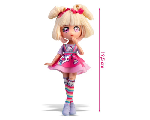 Дитяча лялька "Цукерка Єдиноріг" 4SF Manga Dolls HKTF0400 серії "Hello Kitty"