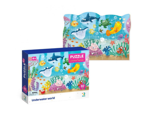 Дитячий пазл "Підводний світ" 300378, 60 деталей