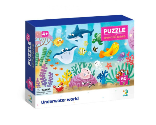 Дитячий пазл "Підводний світ" 300378, 60 деталей