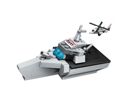 Конструктор "Військова техніка" Qman 1411 Littoral Combat Ship