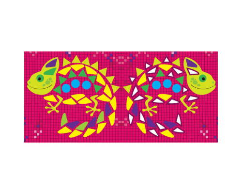 Розвиваюча книжка Наклейки-картинки "Хамелеон" 668004, 8 сторінок