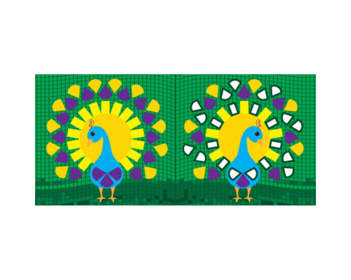 Розвиваюча книжка Наклейки-картинки "Хамелеон" 668004, 8 сторінок