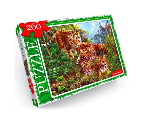 Пазл "Тигри" Danko Toys C260-13-02, 260 ел.