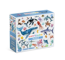 Дитячий пазл Монтессорі "Океанічні тварини" 300630, 200 елементів