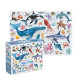 Дитячий пазл Монтессорі "Океанічні тварини" 300630, 200 елементів