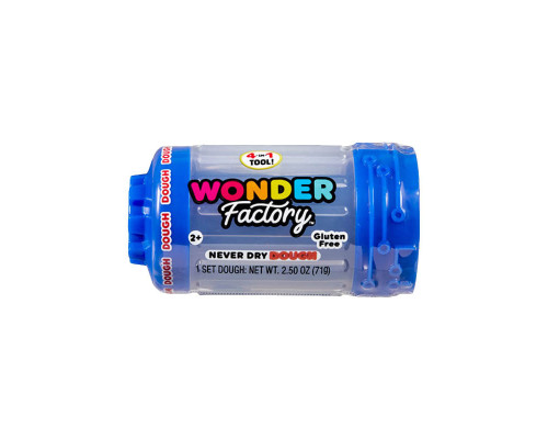 Незастигаюча маса для ліплення в баночці 595120, 5x5x8 см Блакитний