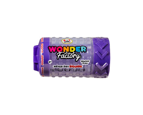 Незастигаюча маса для ліплення в баночці 595120, 5x5x8 см Фіолетовий