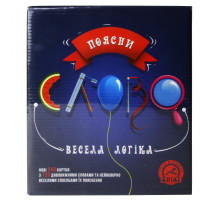 Настільна гра Поясни слово. Весела логіка Arial 911272 укр. мовою