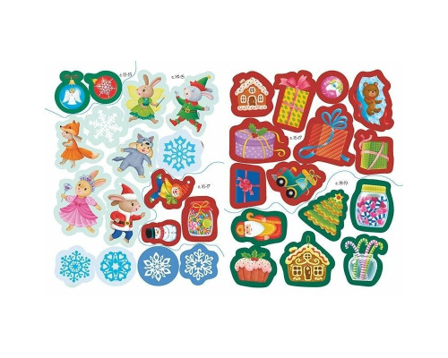 Дитячий набір для творчості "Моя сніжна книжка наліпок" 1895002