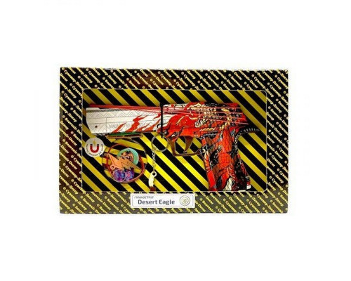 Зібрана модель Гумкостріл "DESERT EAGLE VERMILION" DE-VE