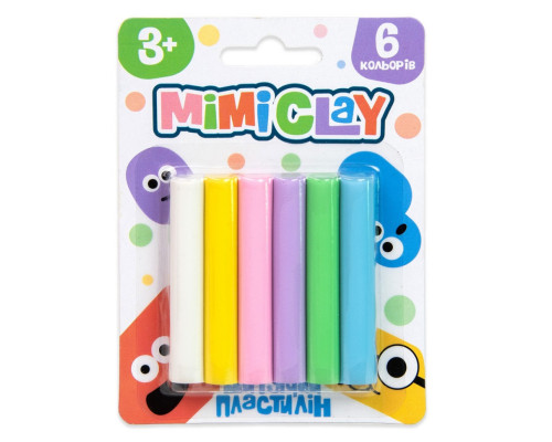 Набір для творчості "Mimi clay" 30425, 6 кольорів