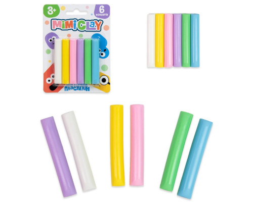 Набір для творчості "Mimi clay" 30425, 6 кольорів