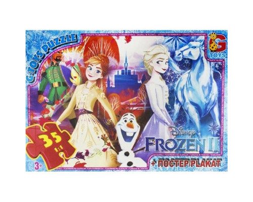 Дитячий пазл "Frouzen" FR026 плакат 35 елементів