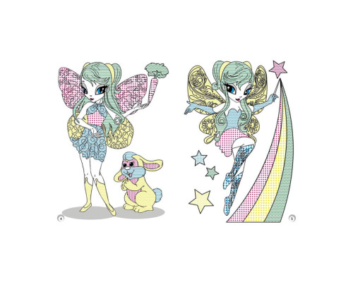 Веселі кольори. Красуні феї Ранок 1554010 малюй водою