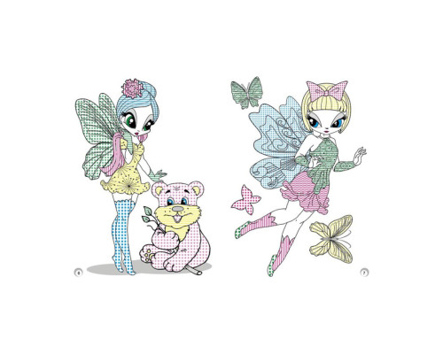 Веселі кольори. Красуні феї Ранок 1554010 малюй водою