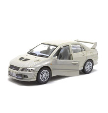 Колекційна машинка "Mitsubishi Evolution VII" KT5052W(Silver) масштаб 1:42