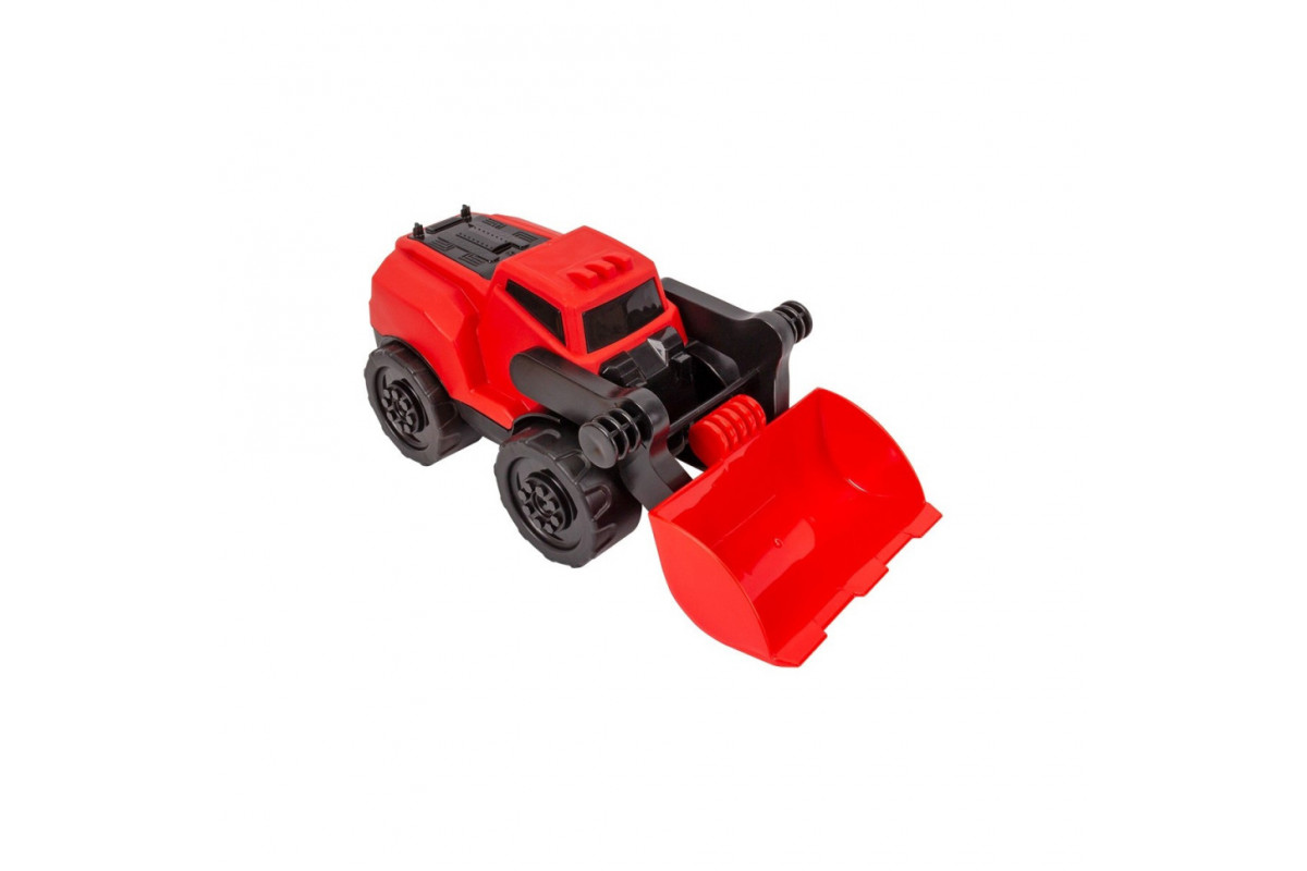 Игровая автомодель Трактор ТехноК 8553TXK с ковшом Красный
