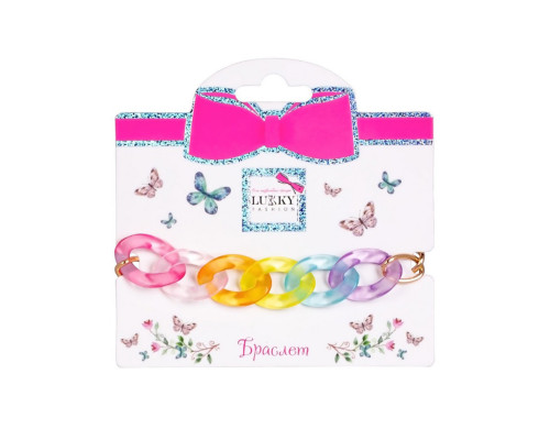 Детский браслет "Fashion" T24664 радужный