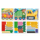 Детский набор для творчества мозаика "Транспорт" 300899 со стикерами