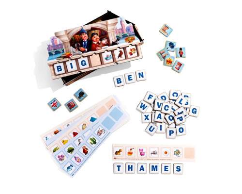 Деревянная детская развивающая игра "Ребус" (ПСД256) PSD256 ENG