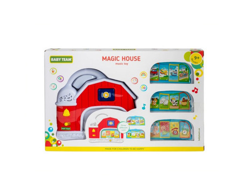 Дитяча музична іграшка "Чарівний будинок" 8651