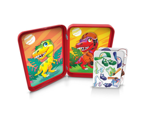 Дорожня гра "Вдягни динозавра" YaGo 40311 магнітні фішки