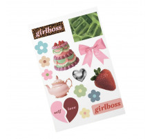 Детский стикерпак А6 Girlboss СS-3D-033 на виниловой основе