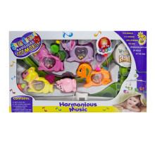 Музичний мобіль на ліжечко "Harmonious music" M 1245-32B U/R, з заводним механізмом