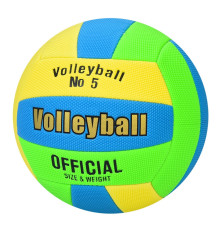 Волейбольний м'яч MS 4865-4 офіційний розмір, ПВХ, 250-270 г, діаметр 20,8 см