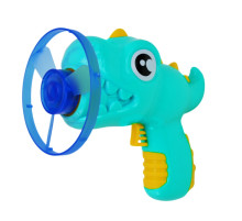Детский пистолет запускалка Динозаврик HM-03(Blue) 4 диска