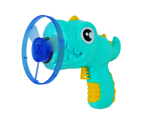 Детский пистолет запускалка Динозаврик HM-03(Blue) 4 диска