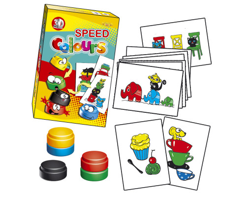 Дитяча настільна гра "Speed Colours" MKZ0805 від 2х років
