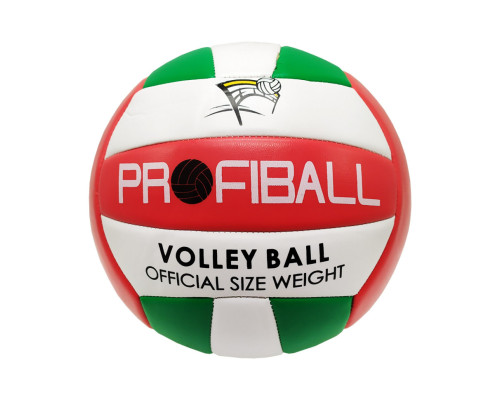 М'яч волейбольний EV-3159 20,7 см Червоно-білий