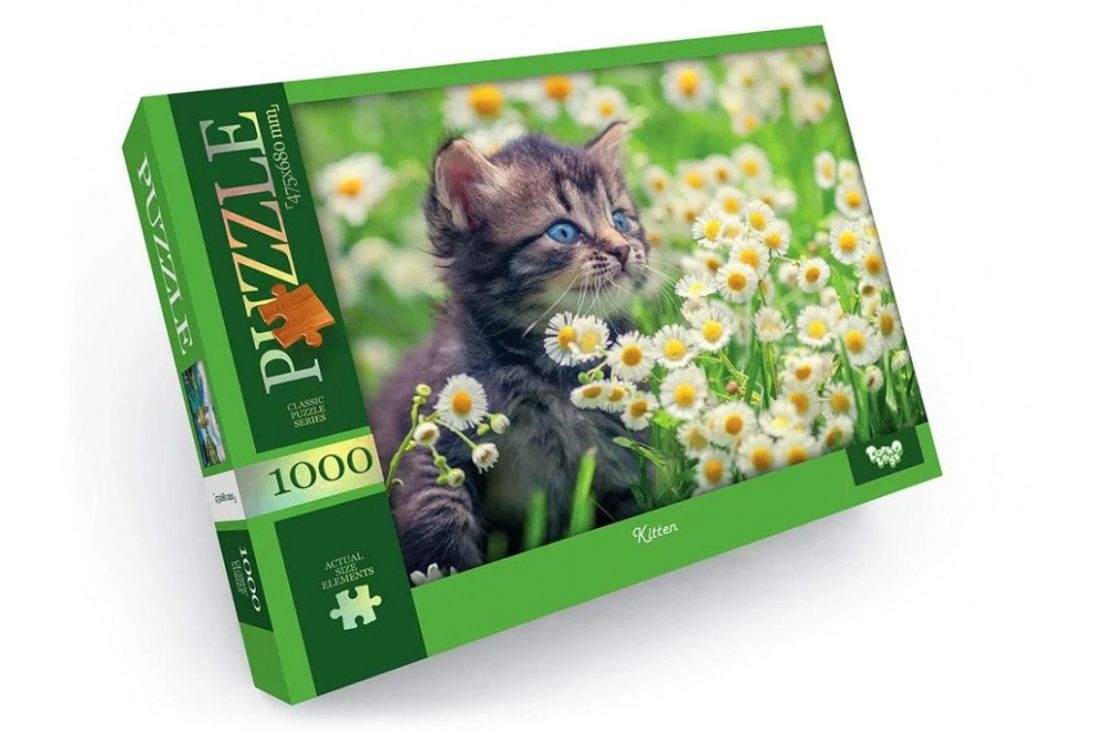 Пазл "Kitten" Danko Toys C1000-12-03, 1000 ел.