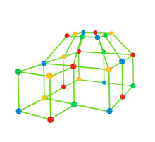 Дитячий конструктор-намет "Build your own den" 2020-36A трубки та кульки