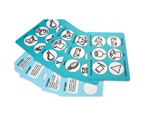 Детское лото "Ассоциации" 2255-UM 6 полей, 84 фишки