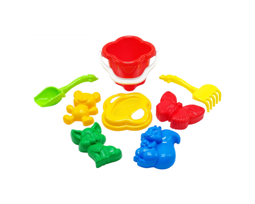 Пісочний набір "Дзвіночок" №2 Colorplast 0985 Червоний