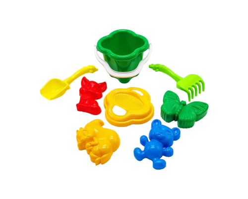 Пісочний набір "Дзвіночок" №2 Colorplast 0985 Зелений