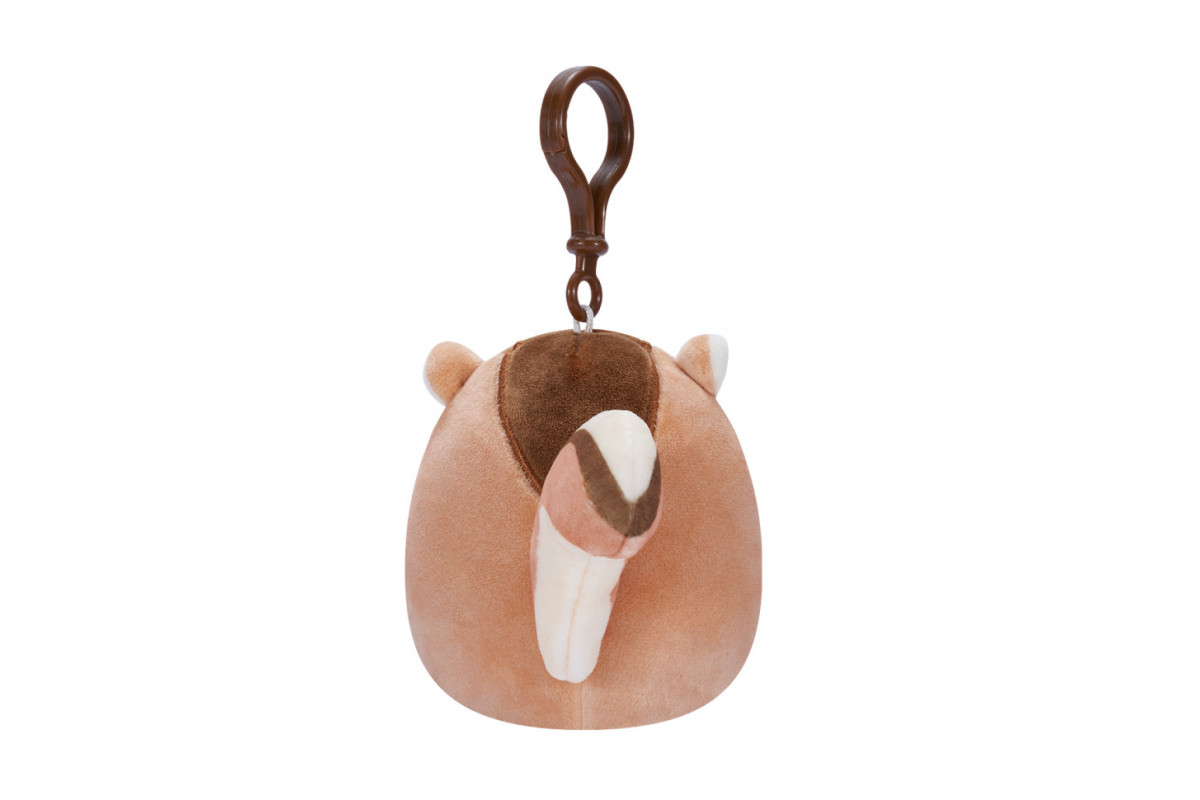 М'яка іграшка на кліпсі Бурундук Мельзі SQUISHMALLOWS SQCP00148, 9 см